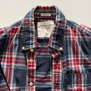 Abercrombie & Fitch Men's Plaid Shirt